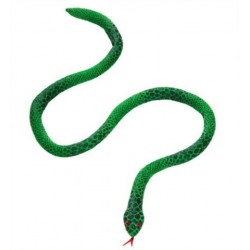 Serpiente verde moldeable 100 cm 04895