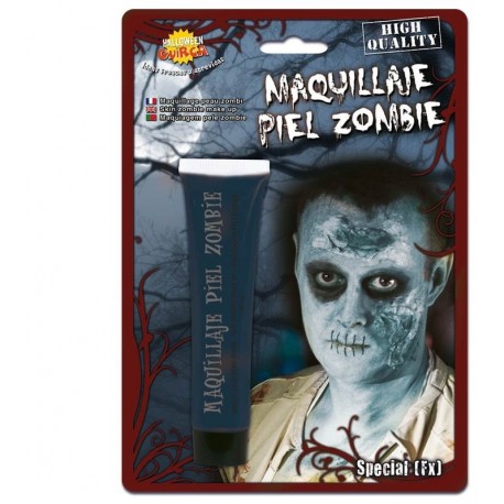 Maquillaje piel de zombie 283 gr azulado