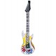 Guitarra electrica hinchable inflable funky 107 cm