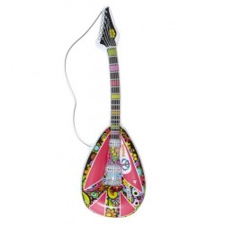 Mandolina hippie hinchable 105 cm guitarra hipy