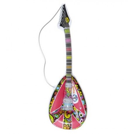 Mandolina hippie hinchable 105 cm guitarra hipy