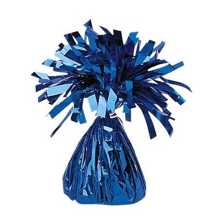 Peso para globos de helio azulon marino decorativo