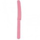 Cuchillo rosa plastico nina barato 10 unidades