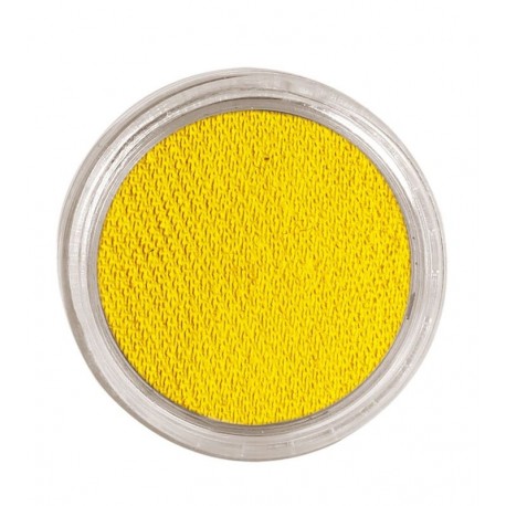 Maquillaje al agua amarillo 15 gr alta calidad