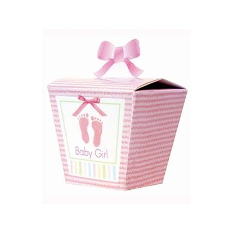 Cajas regalo rosa bebe nina 24 uds