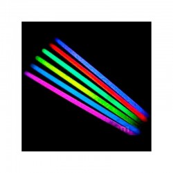 Pajitas luminosas fluorescentes unidad