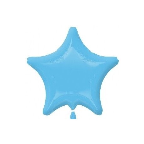 Globo estrella azul 19 48 cm foil helio