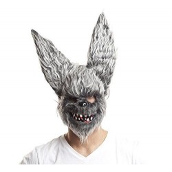 Mascara conejo diablico peluche