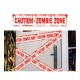 Cinta caution zombie 6 metros x 12 cm ensangrentad