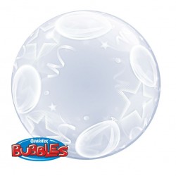 Globo burbuja transparente globos y estrellas 24