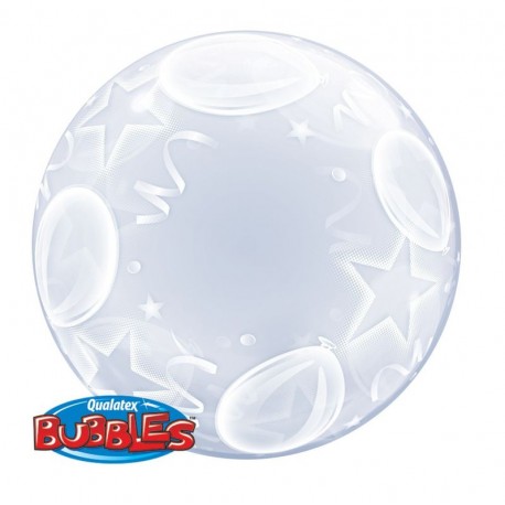 Globo burbuja transparente globos y estrellas 24