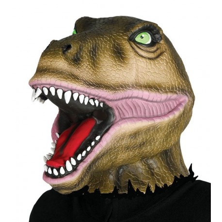 Careta dinosaurio t rex mascara dino