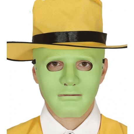 Careta verde la mascara verde
