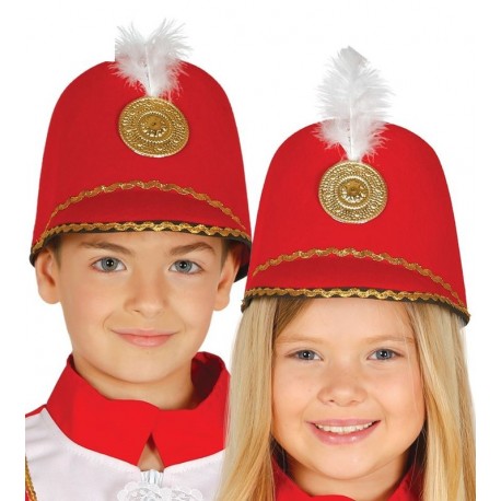 Sombrero majoret rojo unidad