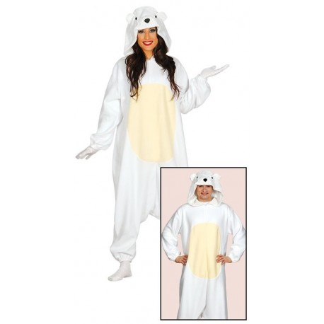 Disfraz oso polar talla L 42 44 mujer pijama