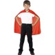 Capa roja infantil de superheroe imitacion superman