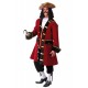 Disfraz garfio capitan pirata adulto talla L 52 54