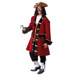 Disfraz garfio capitan pirata adulto talla L 52 54