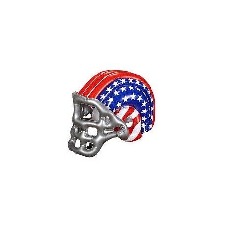 Casco de futbol americano usa hinchable rugby