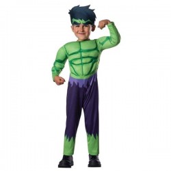 Disfraz hulk musculoso deluxe talla 1 2 anos
