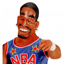 Mascara afroamericano negro baloncesto