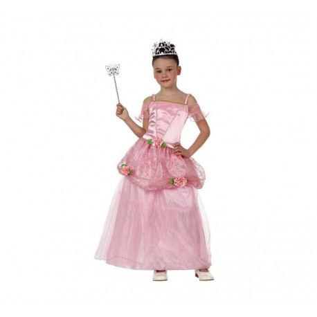 Disfraz princesa rosa para nina talla