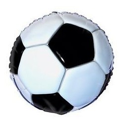 Globo balon de futbol foil 18 45 cm helio o aire