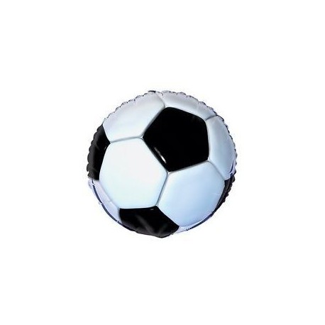 Globo balon de futbol foil 18 45 cm helio o aire