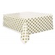 Mantel lunares dorados 54x108 cm