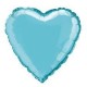 Globo corazon azul 45 cm