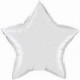 Globo estrella blanco 50 cm