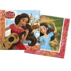 Servilletas elena de avalor 33 x 33 cm 20 uds