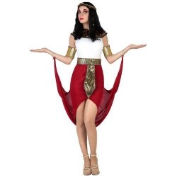 Disfraz egipcia cleopatra con capa talla xl mujer