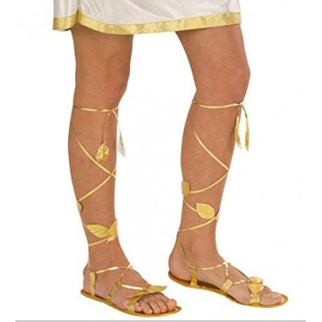 Sandalias romana doradas talla unica