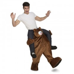 Disfraz oso llevando a hombros ride on