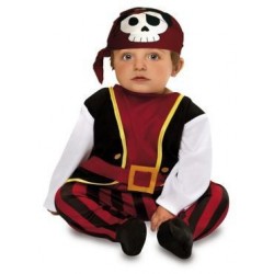 Disfraz pirata bucanero para bebe