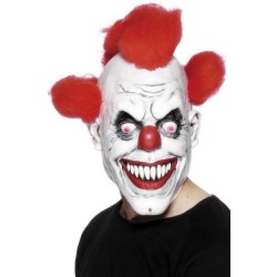 Careta payaso diabolico careta clown asesino 3 4 mascara