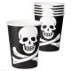 Vasos piratas baratos 6 unidades 25 cl