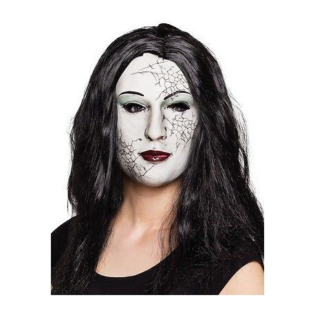 Mascara mujer zombie para halloween