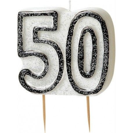 Velas 50 cumpleaños