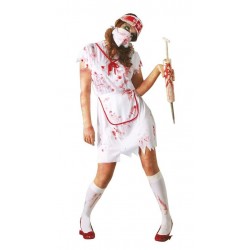 Disfraz enfermera zombie talla M mujer