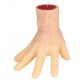 Vela mano con sangre 15 cms para halloween