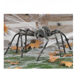 Arana de 120 cm para decoracion de halloween