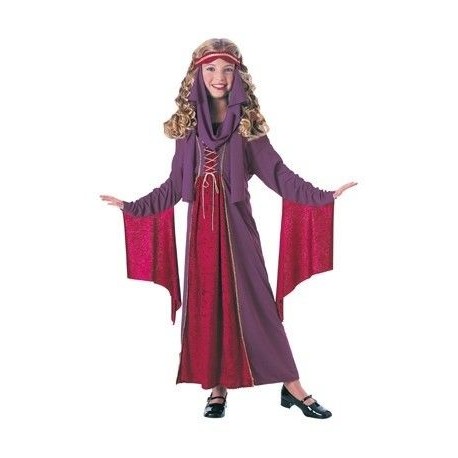 Disfraz princesa gotica medieval para nina talla 8 10 anos