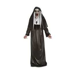 Disfraz valak monja fantasma barata para hombre talla l