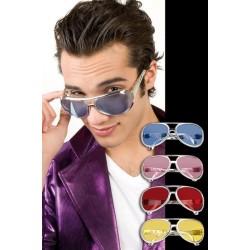 Gafas rock and roll de colores elvis unidad