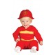 Disfraz bombero bebe infantil talla 6 12 meses