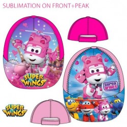 GORRA SOL SUPER WINGS ROSA O FUCSIA