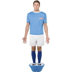 DISFRAZ JUGADOR SUBUTEO AZUL TALLA M O L HOMBRE