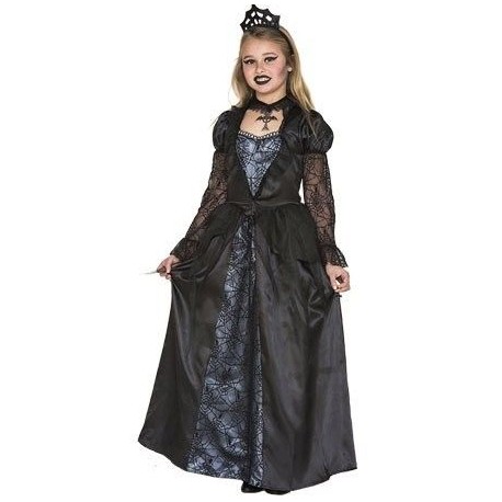 Disfraz reina malvada nina gotica talla 4 6 anos